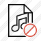 File Music Block Icon