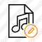 File Music Edit Icon