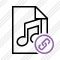 File Music Link Icon