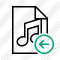 File Music Previous Icon