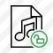 File Music Unlock Icon