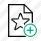 File Star Add Icon