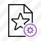 File Star Settings Icon