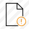 File Warning Icon