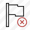 Flag Cancel Icon