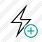 Flash Add Icon