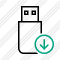 Flash Drive Download Icon