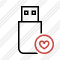 Flash Drive Favorites Icon