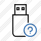 Flash Drive Help Icon