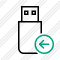 Flash Drive Previous Icon