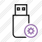 Flash Drive Settings Icon