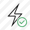 Flash Ok Icon