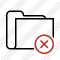 Folder Cancel Icon