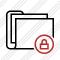 Folder Documents Lock Icon