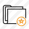 Folder Documents Star Icon