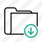 Folder Download Icon