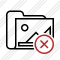 Folder Gallery Cancel Icon