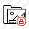 Folder Gallery Lock Icon