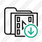 Folder Movie Download Icon