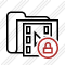 Folder Movie Lock Icon