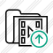 Folder Movie Upload Icon