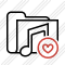 Folder Music Favorites Icon