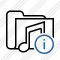 Folder Music Information Icon