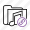 Folder Music Link Icon