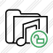 Folder Music Unlock Icon