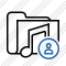 Folder Music User Icon