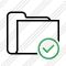 Folder Ok Icon