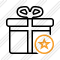 Gift Star Icon