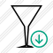 Glass Download Icon