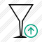 Glass Upload Icon