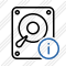 Hard Drive Information Icon