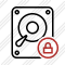 Hard Drive Lock Icon