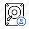 Hard Drive User Icon