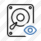 Hard Drive View Icon