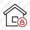 Home Lock Icon