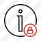 Information Lock Icon