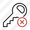 Key Cancel Icon