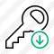 Key Download Icon