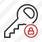 Key Lock Icon