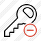 Key Remove Icon