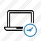 Laptop Clock Icon