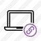 Laptop Link Icon