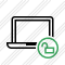 Laptop Unlock Icon