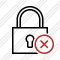 Lock Cancel Icon