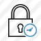 Lock Clock Icon