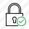 Lock Ok Icon